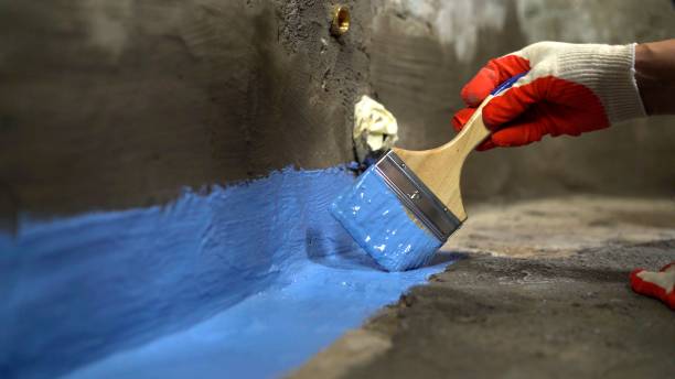 Commercial Waterproofing project at a Keansburg, NJ business property by SJ Waterproofing Pros